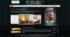 Desktop Screenshot of mintflowerresidency.com